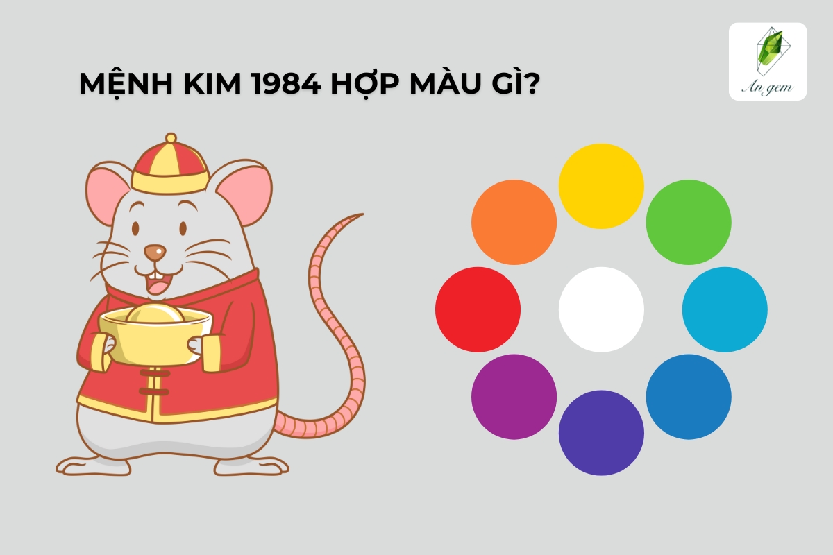 Mệnh Kim 1984 hợp màu gì? [Giải đáp phong thủy]