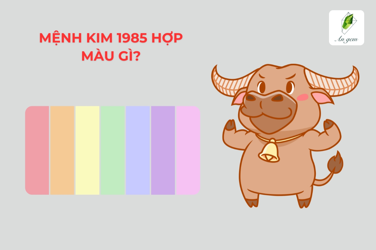 [Phong thủy 2025] Mệnh Kim 1985 hợp màu gì?