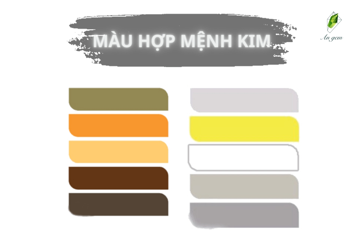 Giải đáp mệnh Kim 2000 hợp màu gì? 