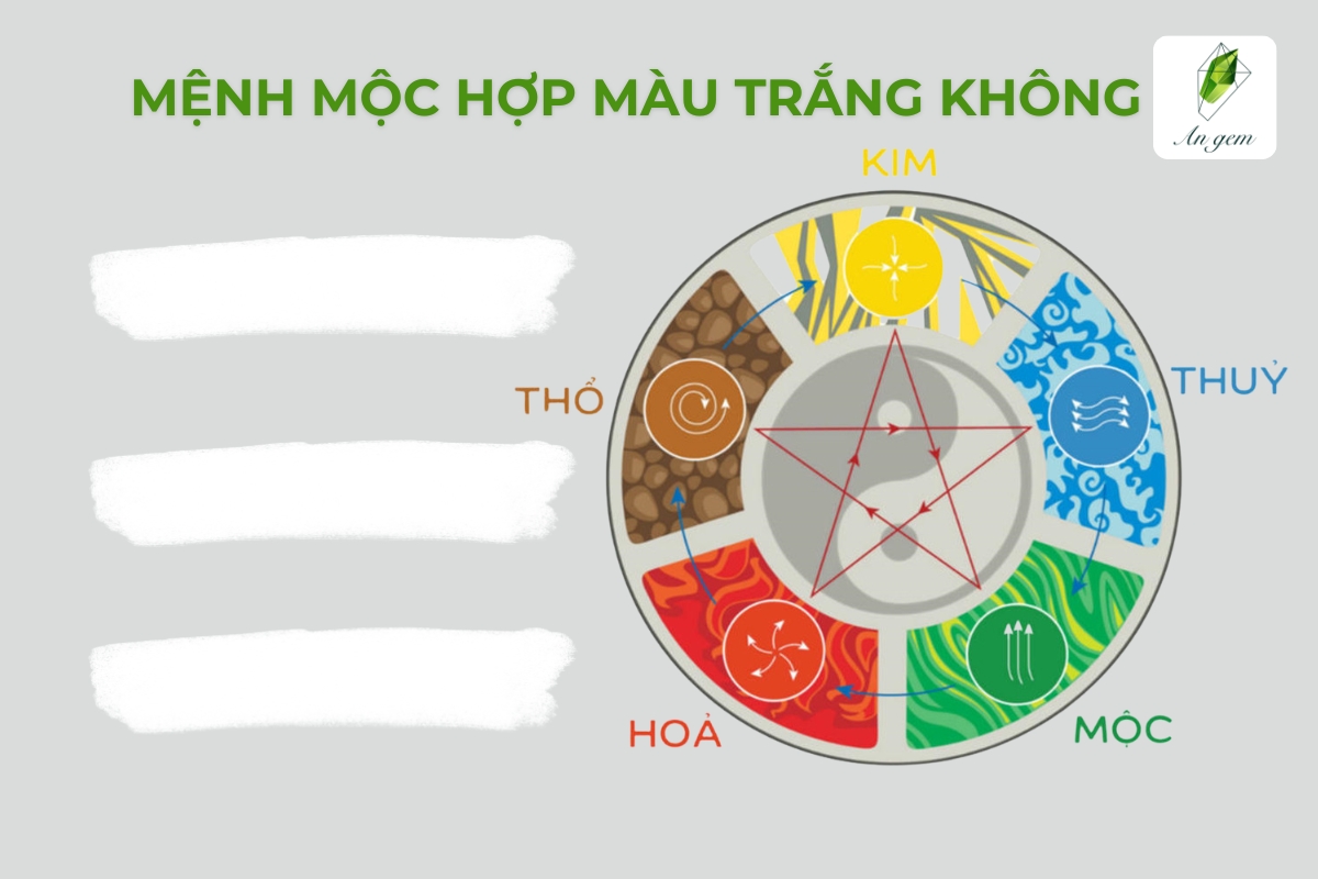 Phong thủy 2025: Mệnh mộc hợp màu trắng không?