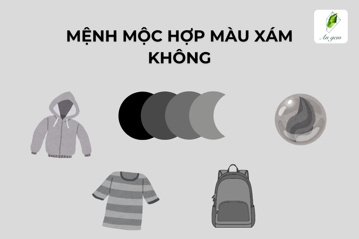 Mệnh mộc hợp màu xám không? Lý giải phong thủy chi tiết