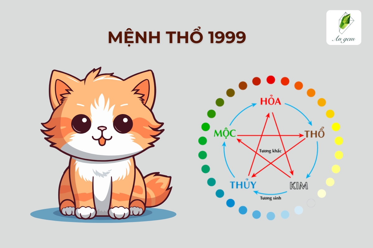 Mệnh Thổ 1999 hợp màu gì? Cách chọn màu phù hợp cho người mệnh Thổ 1999