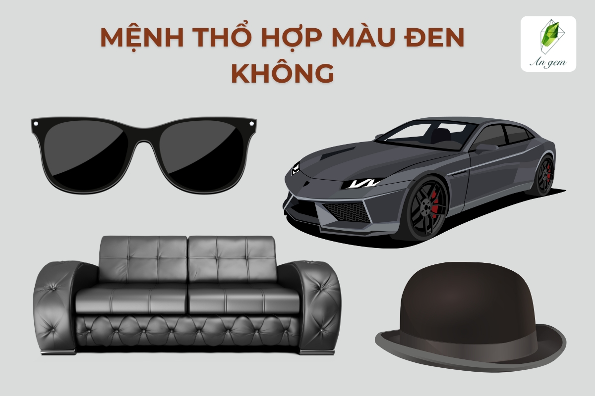 Mệnh Thổ hợp màu đen không? Những điều cần biết về mệnh Thổ