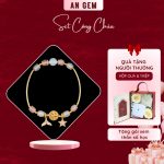 Set Công Chúa (Kèm vòng Thạch anh hồng & Mã não trắng mạ vàng)