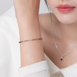 Vòng tay đá Tourmaline đa sắc An gem, lắc tay đá thiết kế móc khóa freesize đá 3mm