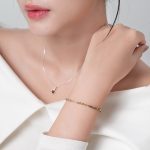 Vòng tay đá Tourmaline đa sắc An gem, lắc tay đá thiết kế móc khóa freesize đá 3mm