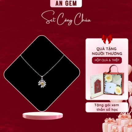 Set Công Chúa (Kèm dây chuyền Citrine)