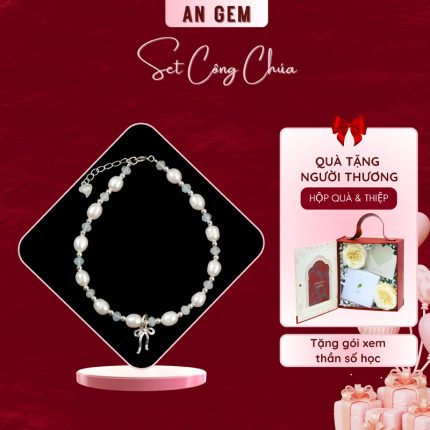 Set Công Chúa (Kèm vòng Ngọc trai & Aquamarine)