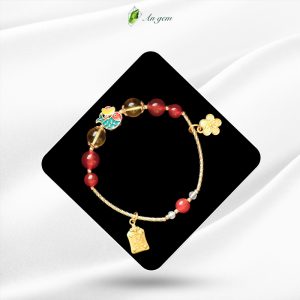Mã Não Đỏ - TA Vàng charm mạ vàng