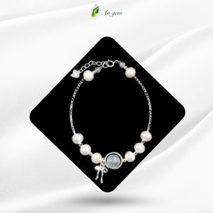 Ngoc trai trắng x Moonstone