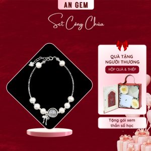 Set Công Chúa (Kèm vòng Ngọc trai & Moonstone)