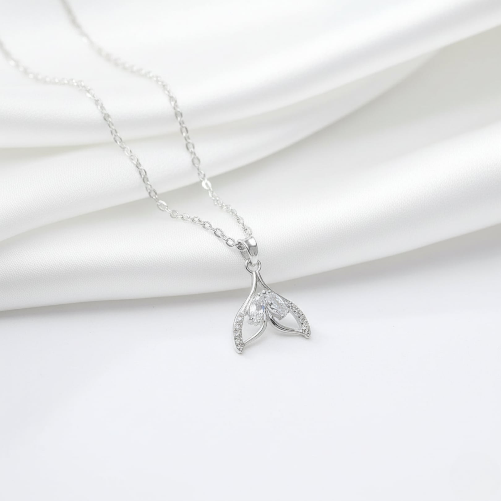 Dây chuyền Bạc S925 đá tự nhiên Topaz