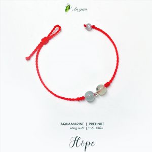 Aquamarine - Prehnite