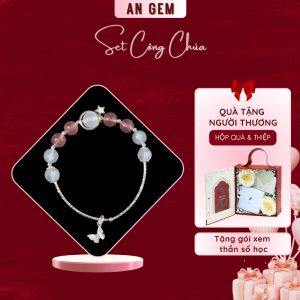 Set Công Chúa (Kèm vòng Moon & Dâu hồng)