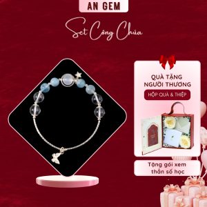 Set Công Chúa (Kèm vòng TA Trắng & Aqua)