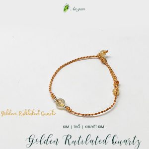 Thạch anh tóc vàng set hộp thường