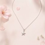 Dây chuyền bạc nữ mix đá Starfish