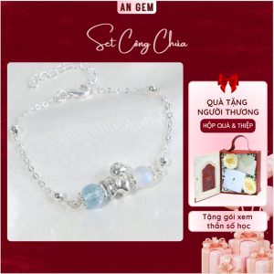 Moonstone - Aquamarine_set hộp công chúa
