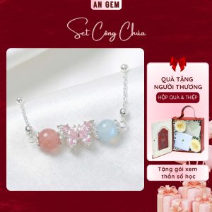 Set công chúa Aquamarine _ dâu hồng