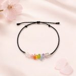 Lắc tay nữ đá tự nhiên đan dây An Gem