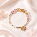 Vòng tay nữ đẹp 12 Cung Hoàng Đạo mix đá tự nhiên An Gem